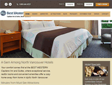 Tablet Screenshot of bestwesterncapilano.com